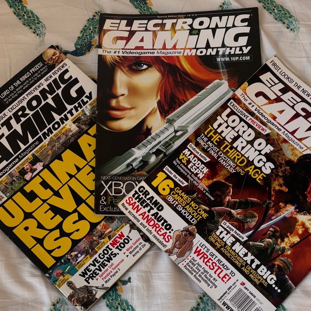 Electronic Gaming Magazine Bundle